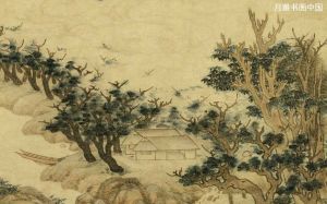 春雲曉靄圖軸 春雲曉靄圖軸