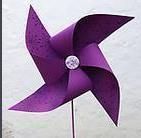 現代新生樣式紙風車