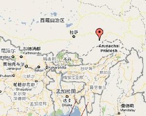 扎繞鄉在西藏自治區內位置