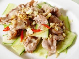 麻茸蒜泥肉片 麻茸蒜泥肉片