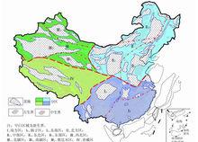 中國岩層氣分布圖