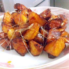 拔絲白薯 拔絲白薯