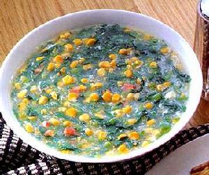 清香鮮甜菠菜羹 清香鮮甜菠菜羹