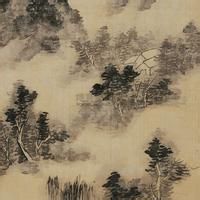 仿米氏雲山圖 仿米氏雲山圖