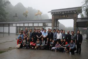 參加2012年中國散文筆會人員合影