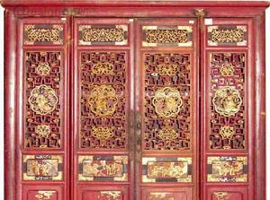 寧波朱金漆木雕