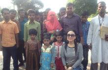 姜亦珊隨團到孟加拉演出