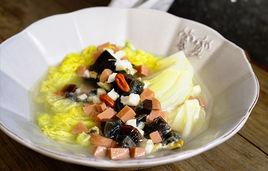 皮蛋上湯娃娃菜 皮蛋上湯娃娃菜