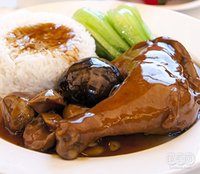 滷雞腿飯 滷雞腿飯