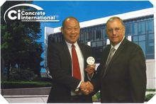 李宗津教授與ACI學會主席麥可&middot;施耐德先生