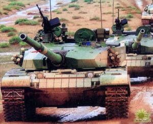 中國ZTZ99式主戰坦克