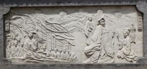 秦皇島孟姜女廟壁畫 秦皇島孟姜女廟壁畫