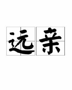 遠親[詞語]