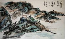 劉玉龍山水畫選