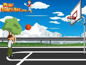 少年駭客練罰球