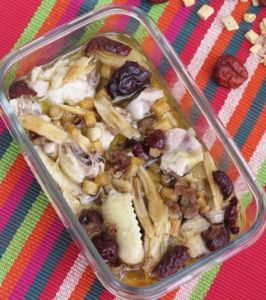 黨參黃芪蒸土雞