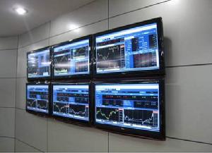 “市場通六螢幕顯示牆”實景圖