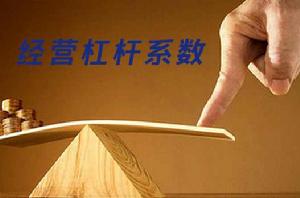 經營槓桿係數 經營槓桿係數