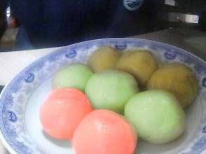 三色芙蓉丸子 三色芙蓉丸子