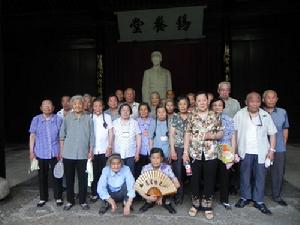 何家埠村老人活動