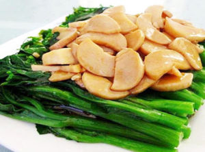 蘑菇炒油菜心 蘑菇炒油菜心