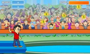 海豚鑽圈小遊戲