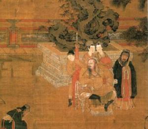 《折檻圖》局部