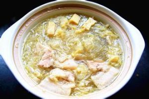 酸菜冬粉凍豆腐 酸菜冬粉凍豆腐