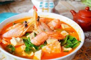 豆腐大蝦 豆腐大蝦