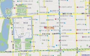 東華門街道旅遊地圖