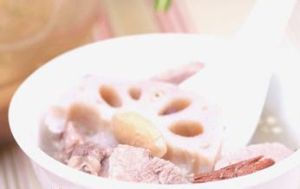 鮮藕根瘦肉薏仁湯 鮮藕根瘦肉薏仁湯
