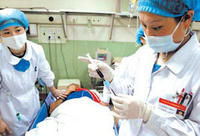 搶救亞硝酸鹽中毒病人