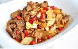 仔姜炒雞 仔姜炒雞