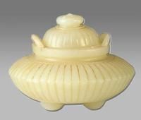 清瓜棱形玉爐 清瓜棱形玉爐