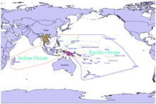 南島語族分布圖