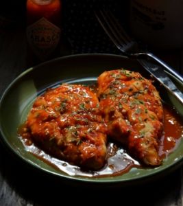 蒜蓉辣醬烤雞腿 蒜蓉辣醬烤雞腿