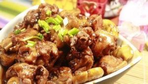 板栗燉雞