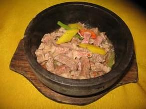 雪花肉粒湯 雪花肉粒湯