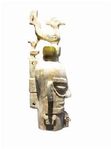 神人頂鳥玉頭像 神人頂鳥玉頭像