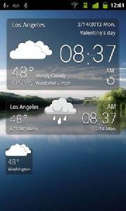 天氣桌面小部件 天氣桌面小部件