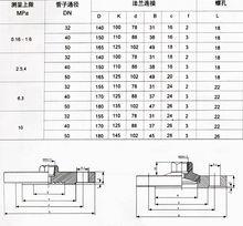 法蘭隔膜式壓力表