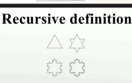 遞歸定義 遞歸定義