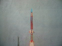 中華民國（台灣）探空六號火箭發射狀況