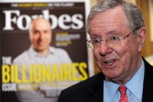 福布斯2011年全球富豪排行榜