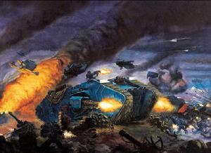 使用雷射和爆彈的蘭德襲擊者坦克不需要炮塔