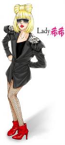 HF做的LADY希希