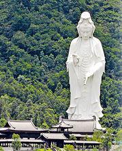 香港大埔慈山寺觀音像