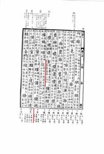 宋本《廣韻》書影