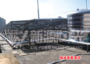 新源陽光太陽能熱水工程系統圖片-5