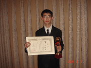 第21屆日語演講比賽第一名獲得者——何知恆